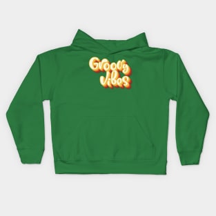 Retro Groovy Vibes Kids Hoodie